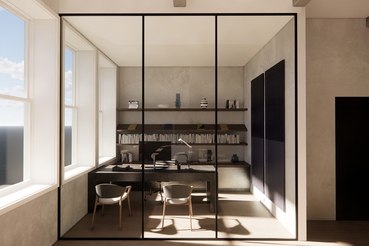 Apartment Renovation Rendering