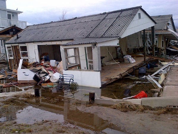 house destroyed by hurricane
