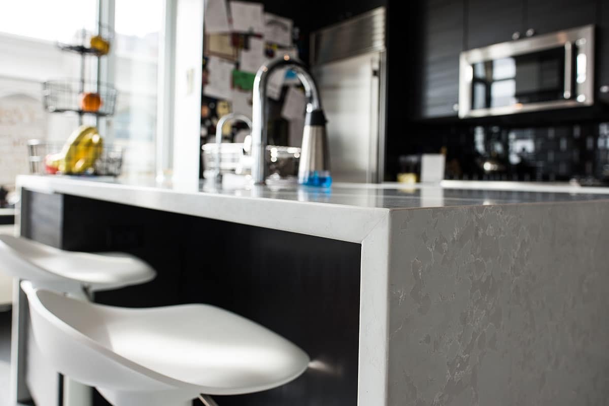 Modern Kitchen Counter Detail