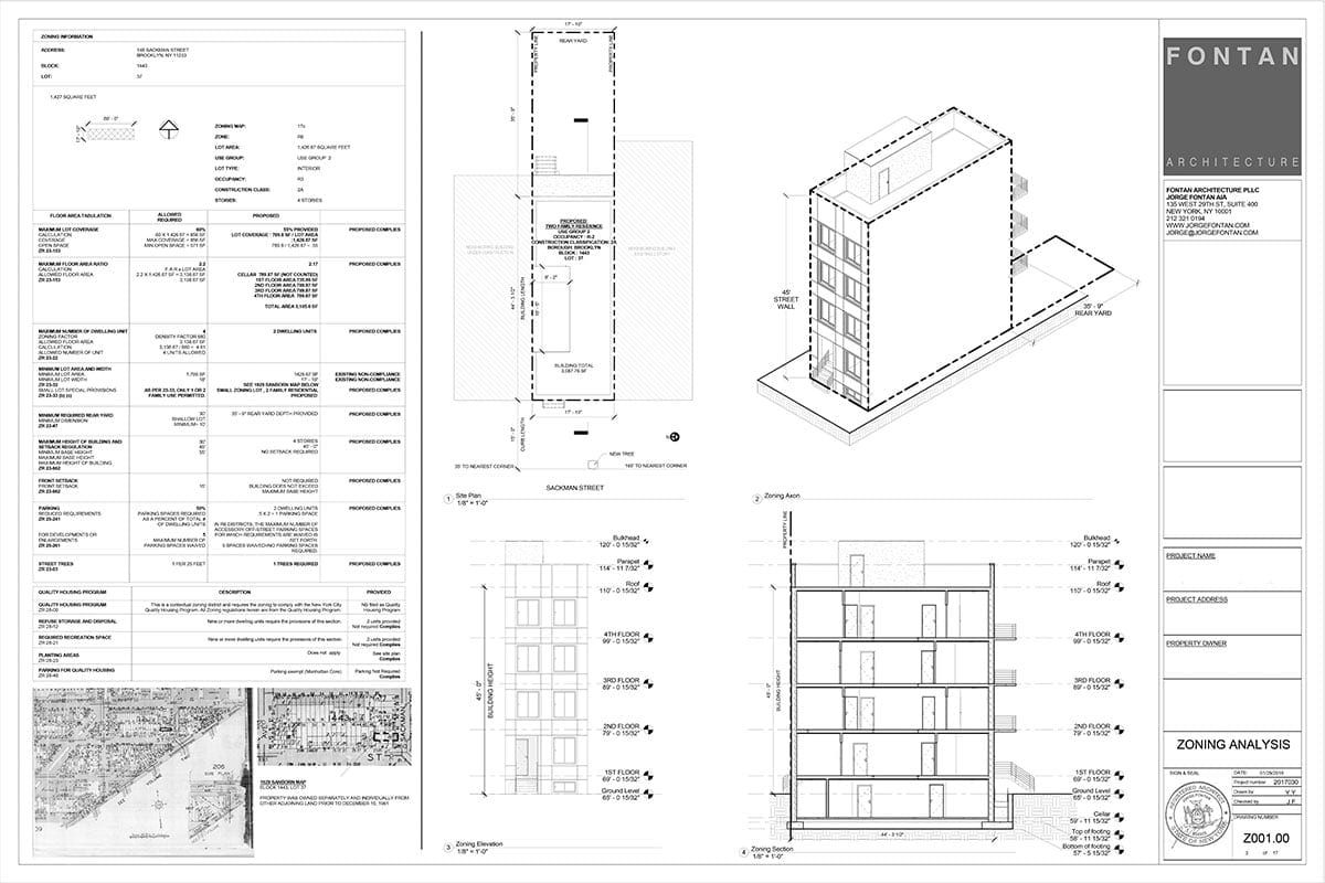 Building Against Your Neighbor's Wall in NYC · Fontan Architecture
