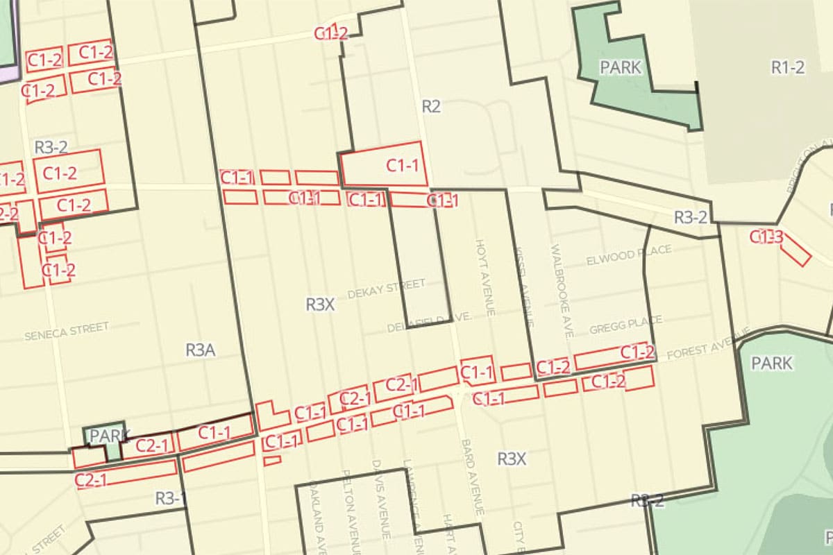 C11 Zoning NYC Commercial Overlay · Fontan Architecture