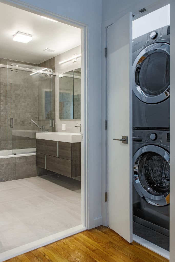 Adding Washer Dryer to an Apartment NYC · Fontan Architecture