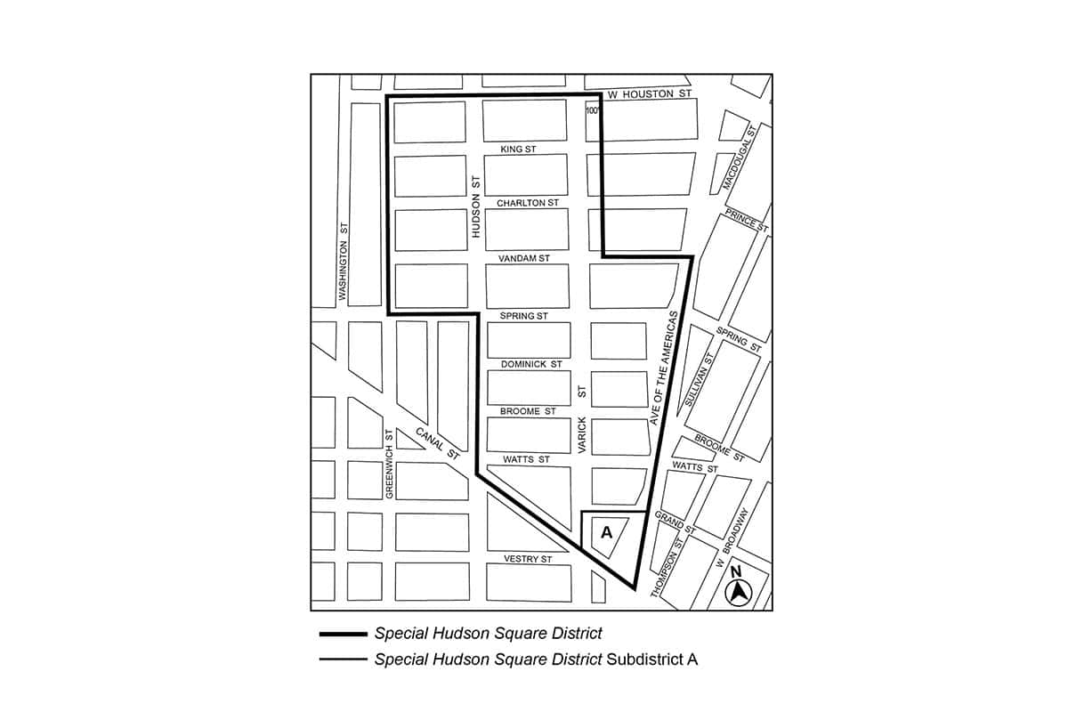 Special Hudson Square District Zoning NYC