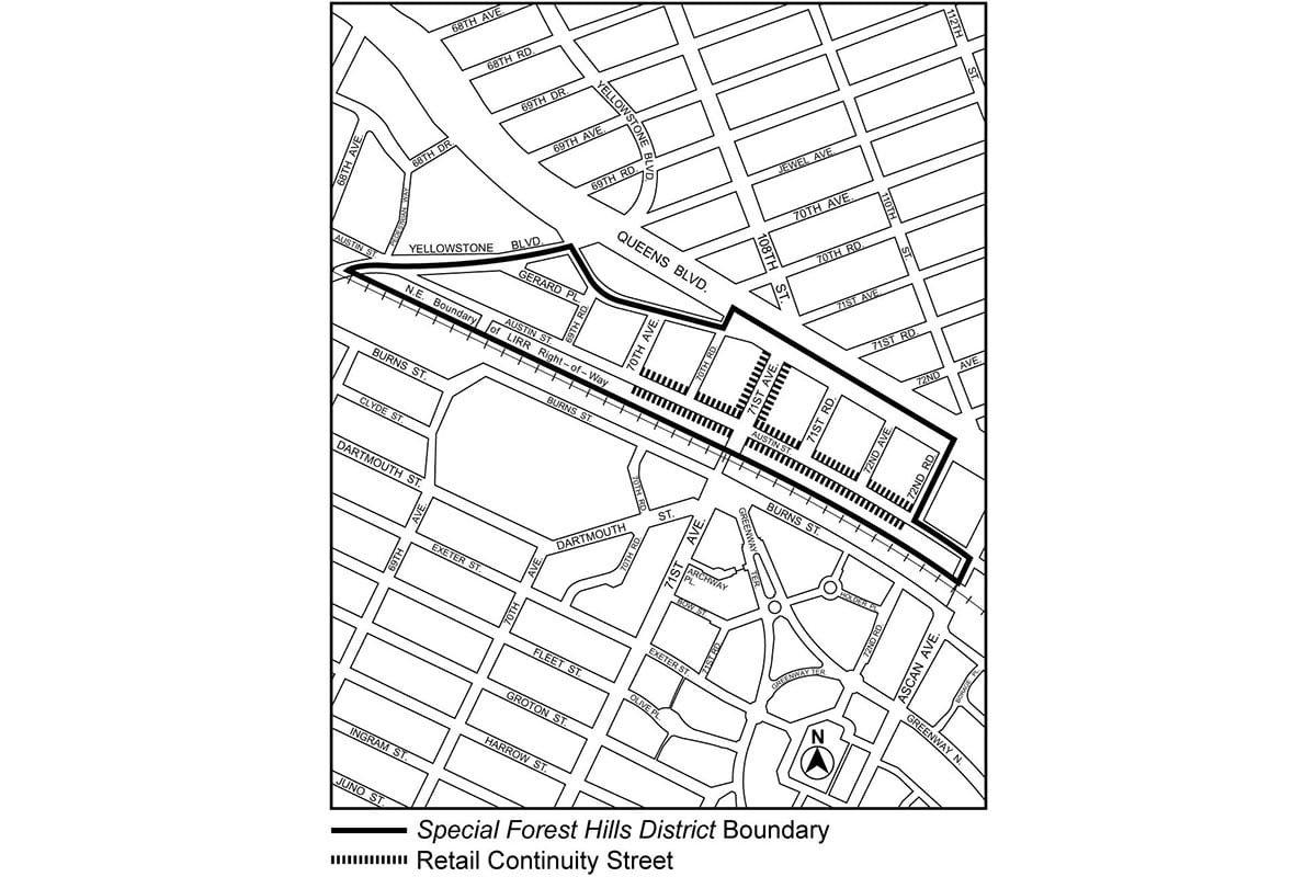 Special Forest Hills Zoning NYC