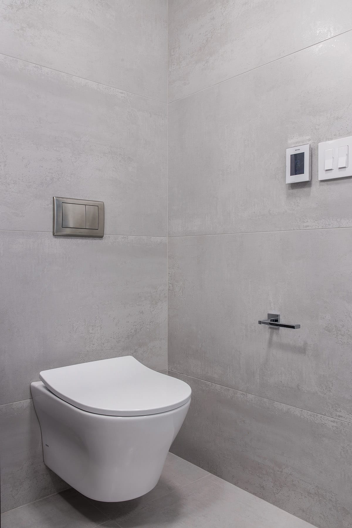 Porcelain Concrete Bathroom Tile