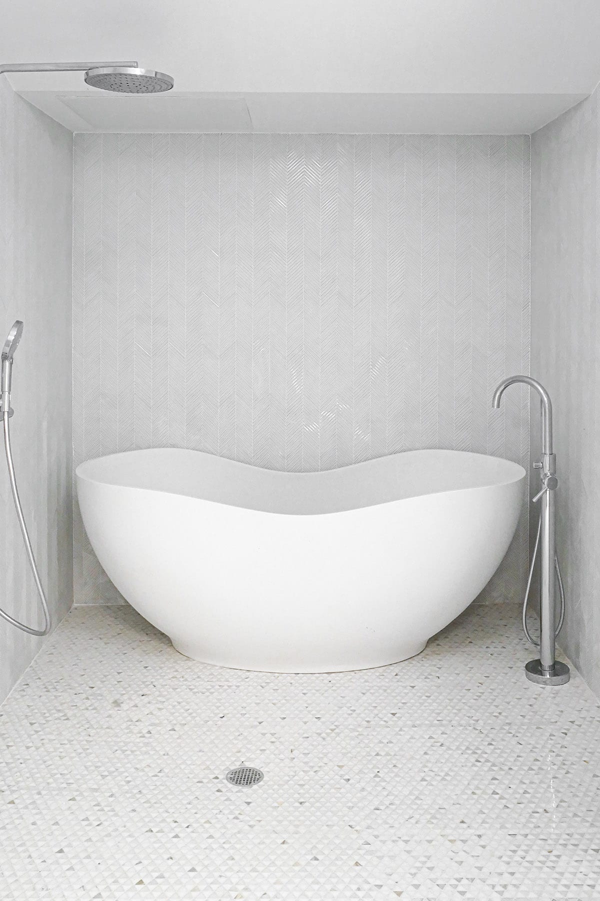 Tribeca Loft Bathroom Design Freestanding Tub