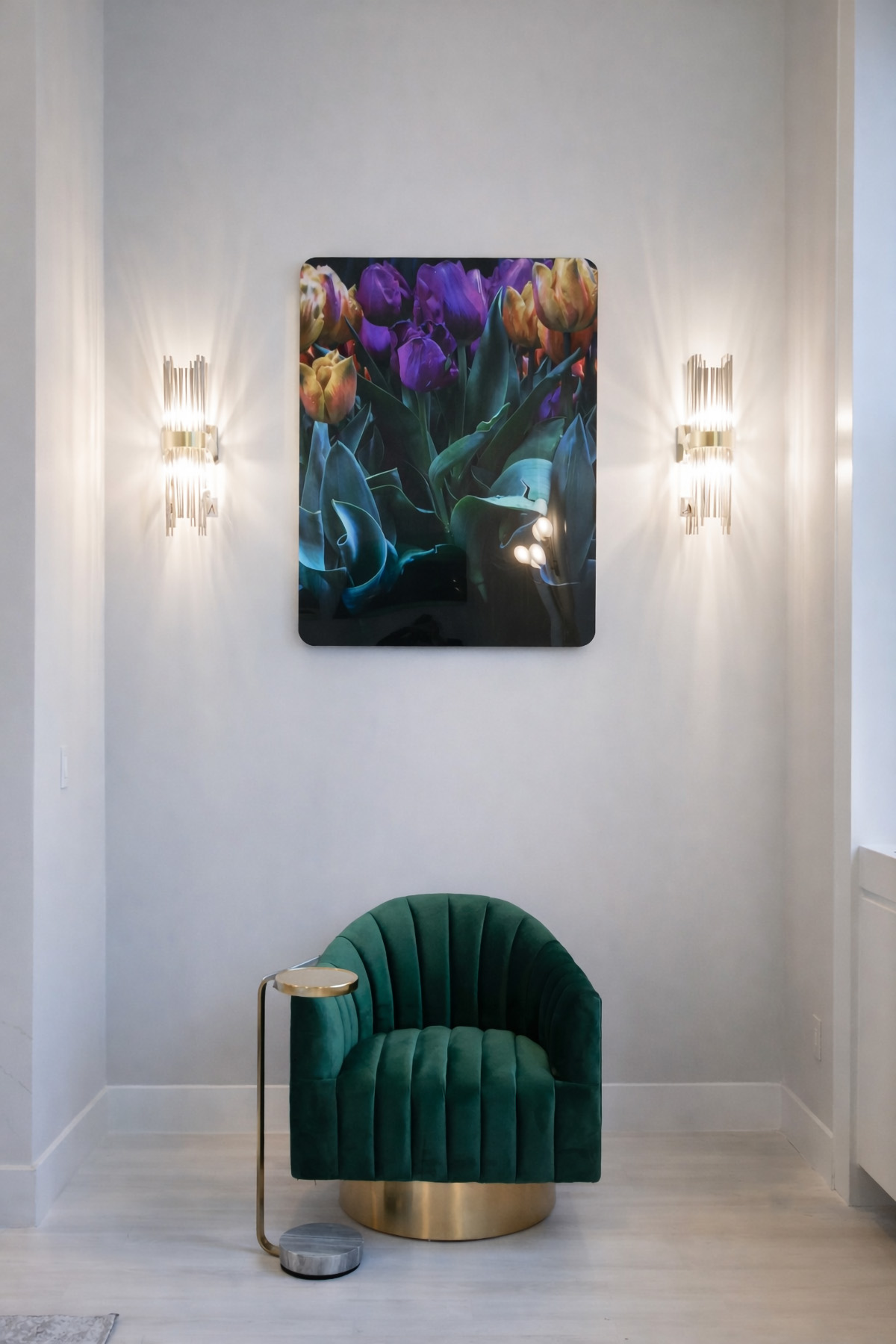 White Loft Sitting Nook