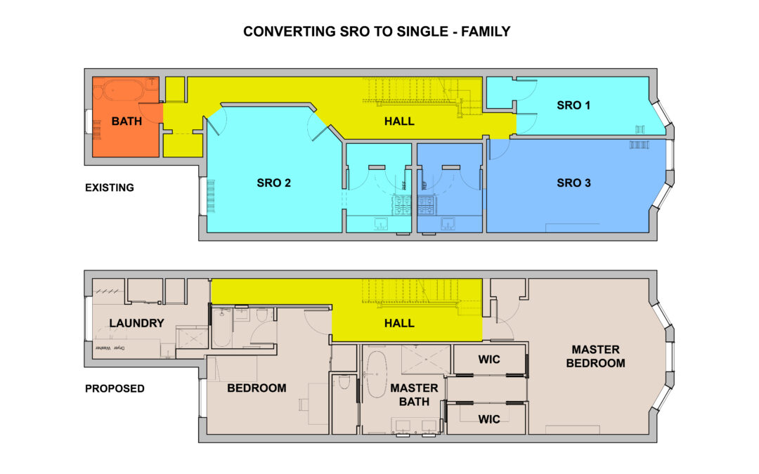Converting an SRO Townhouse Back to a Single-Family Home in NYC