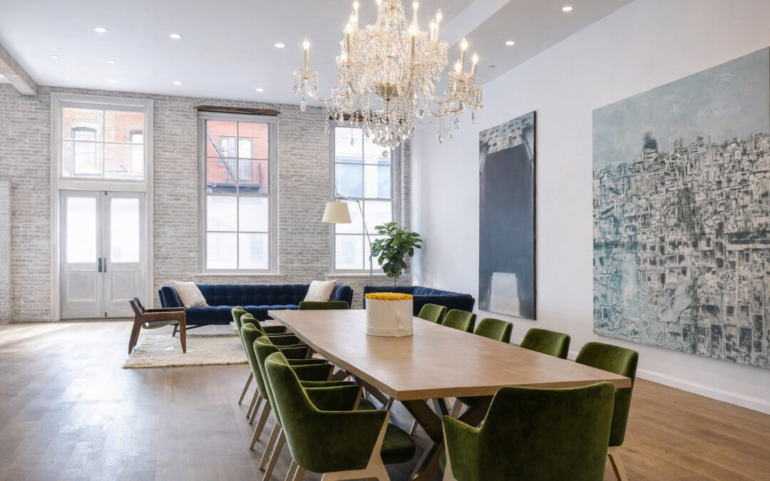 Loft Apartment Design in NYC: Architecture and Interiors