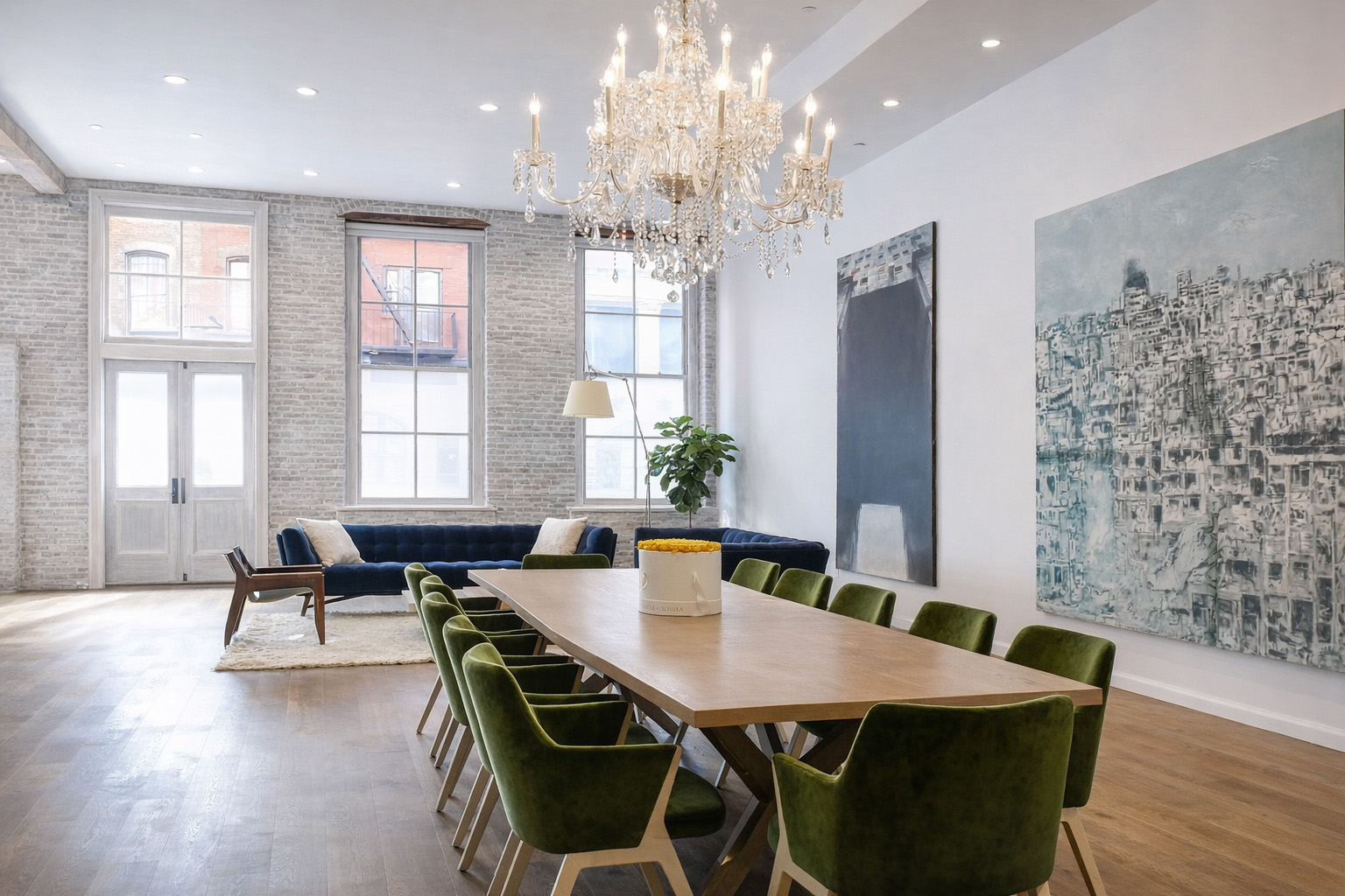 Loft Apartment Design in NYC: Architecture and Interiors