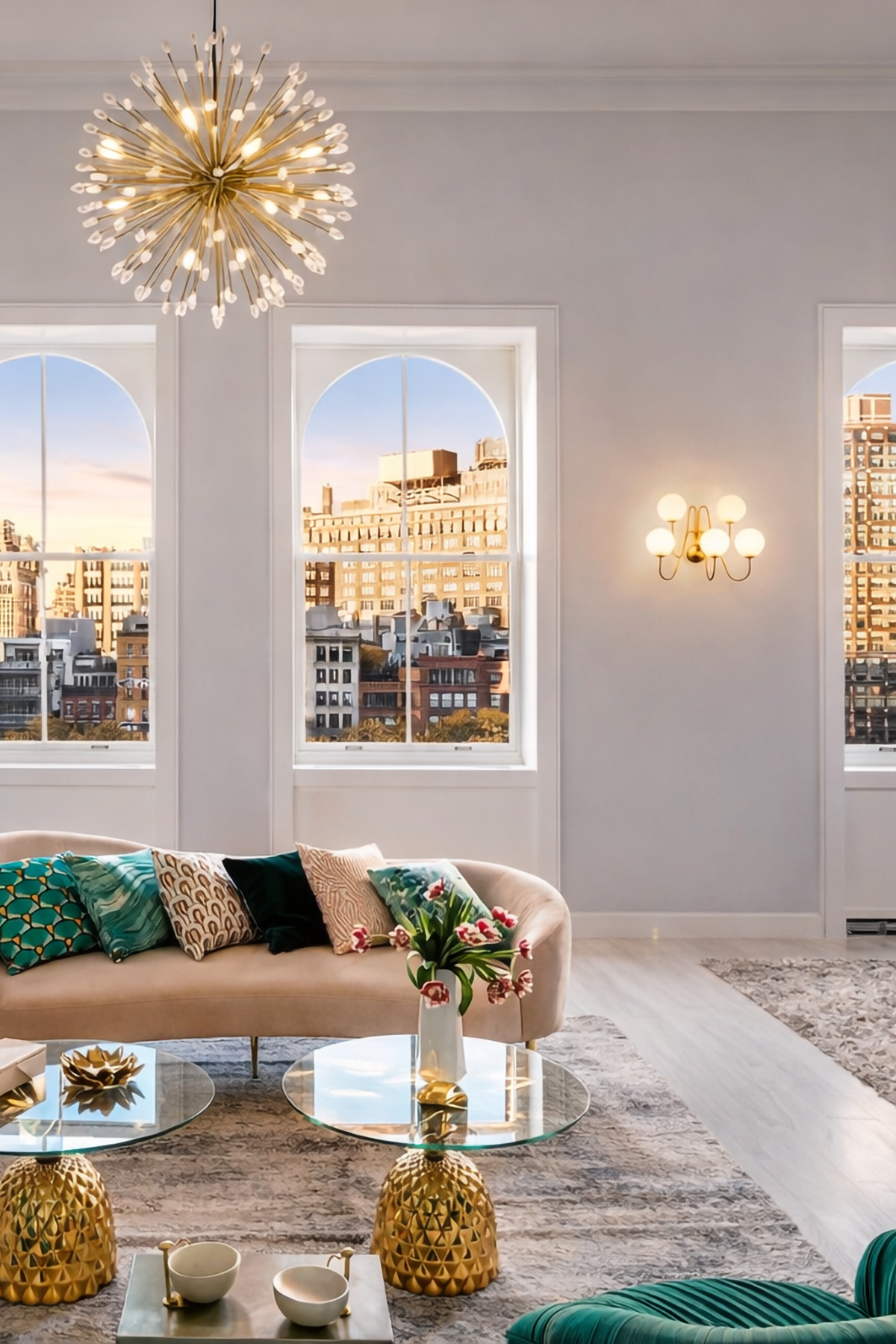 NYC Living Room Interior Decor