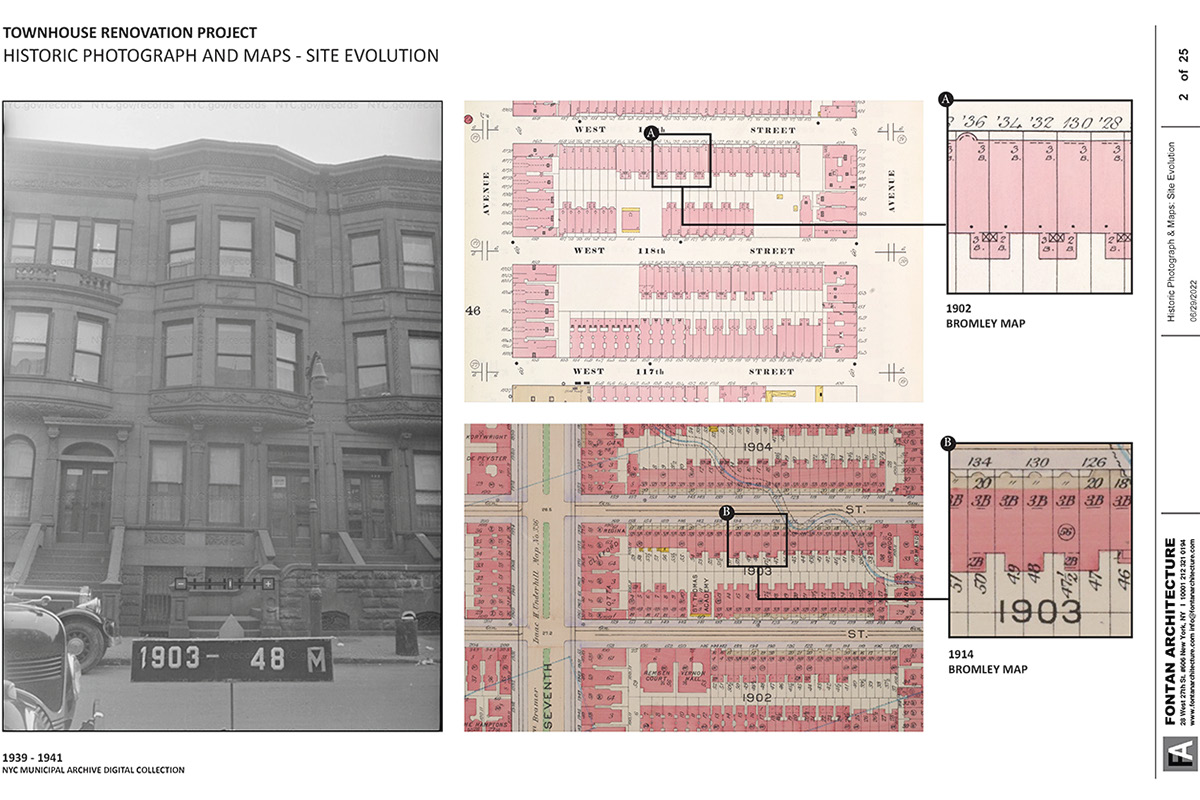 Historic Research for Brownstone Addition