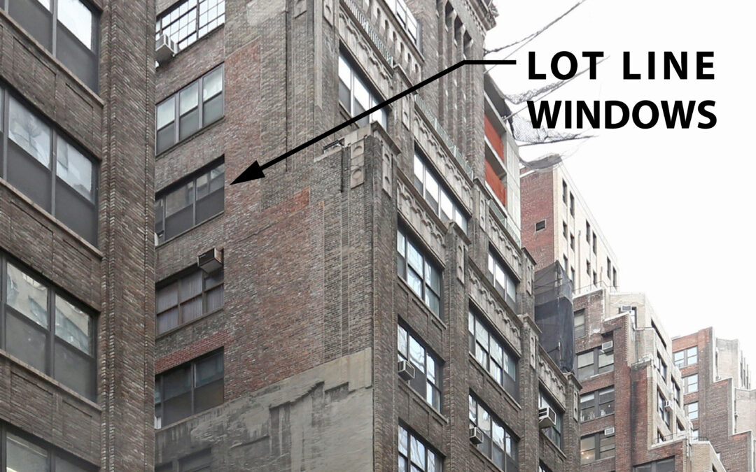 What is a Lot Line Window?