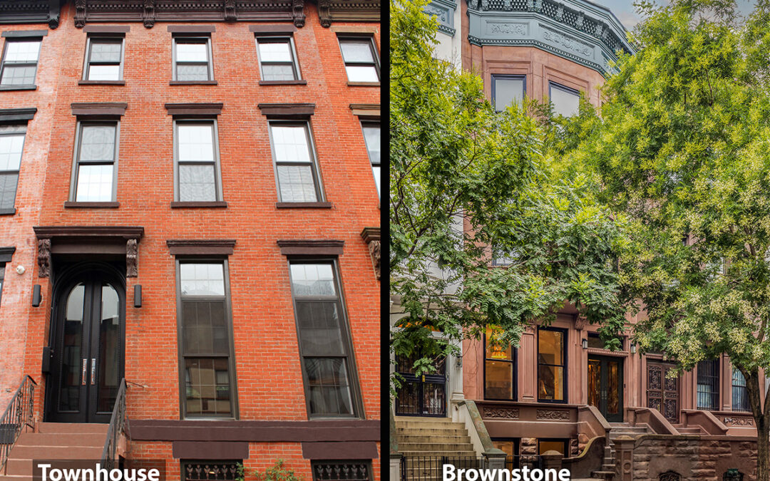 Difference Between a Brownstone and Townhouse