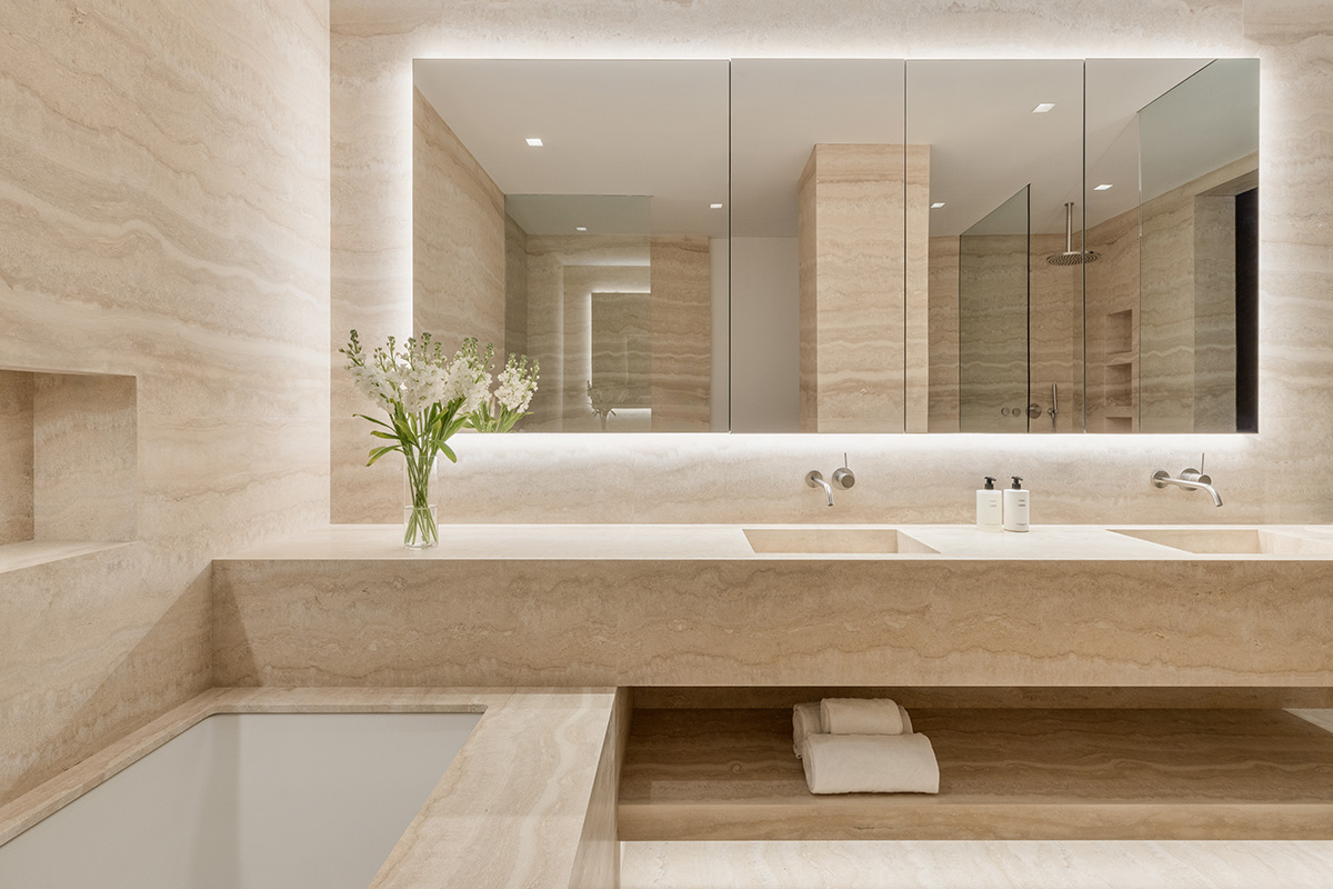 Bathroom in a Manhattan Apartment Combination