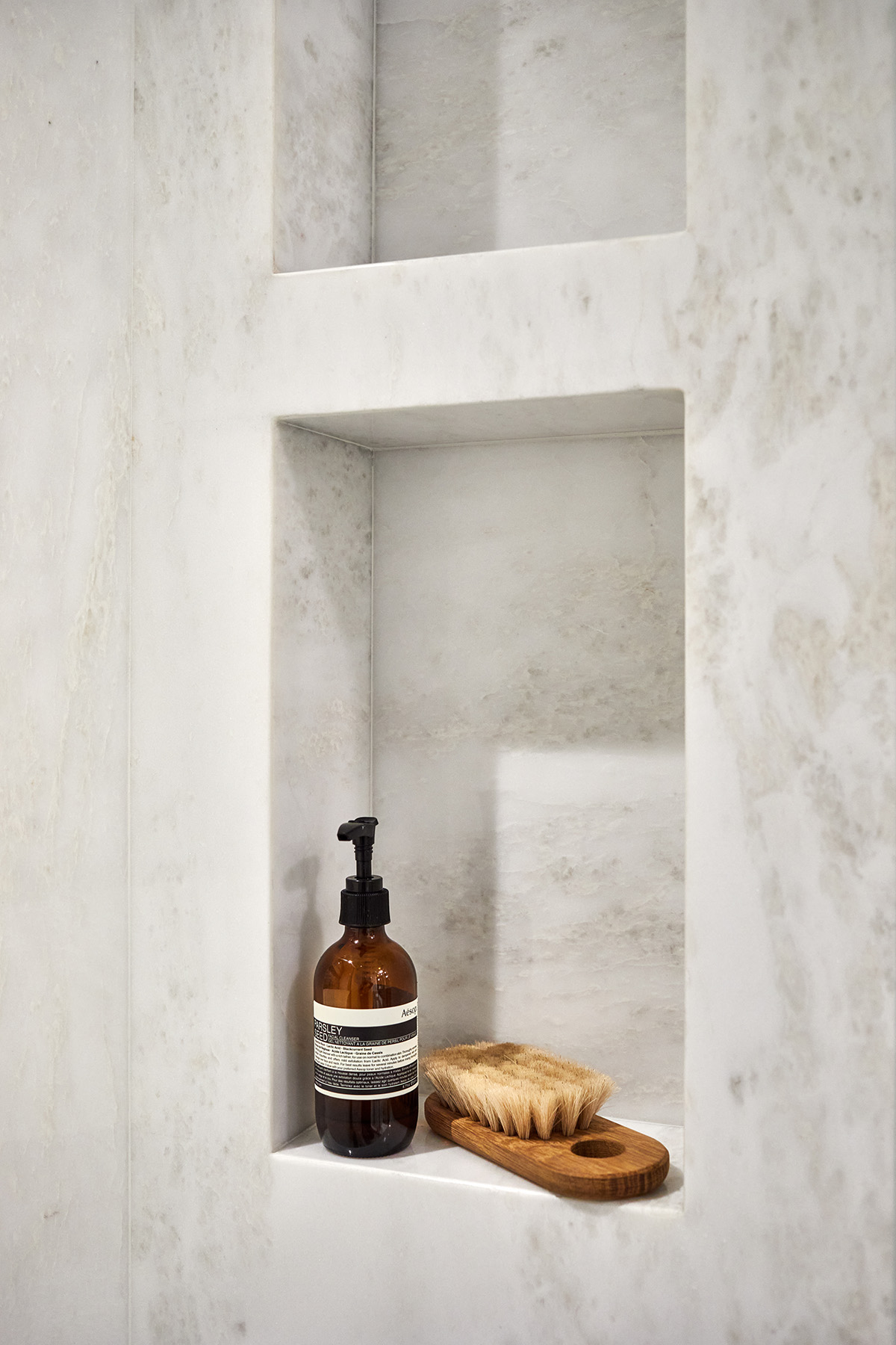 Marble Shower Niche
