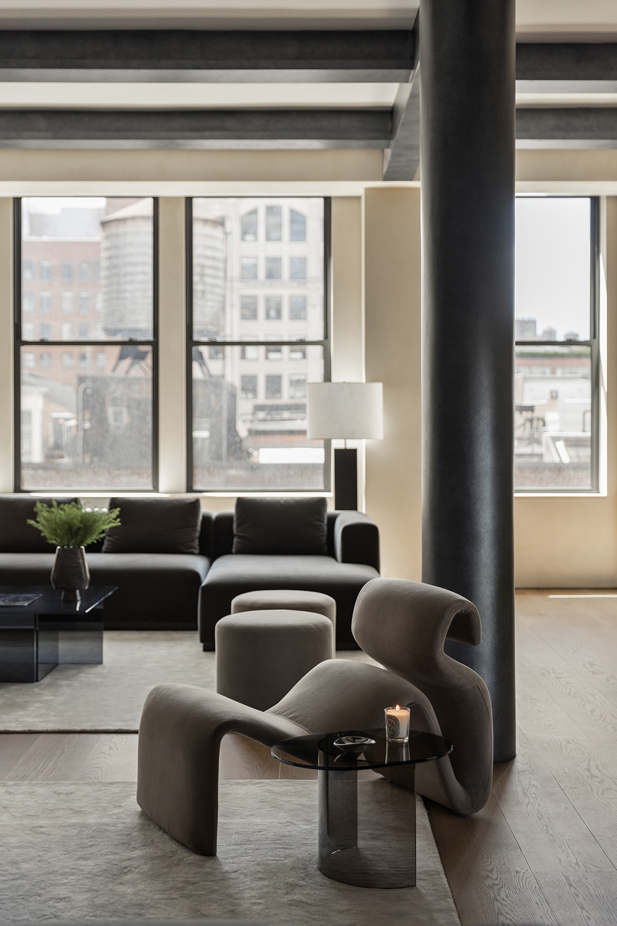 NYC Loft with Columns