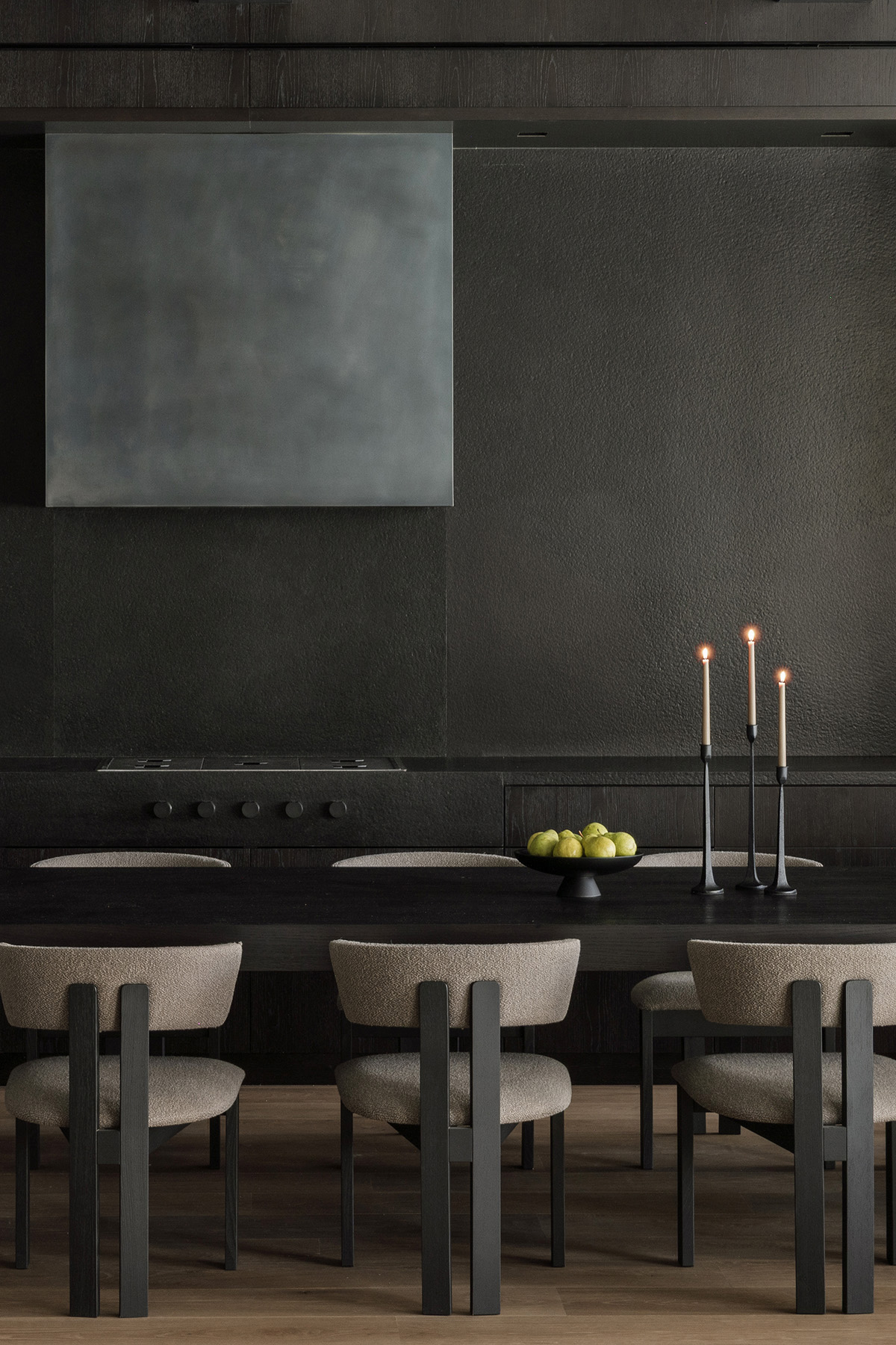 Kitchen Island with Built-In Dining Table