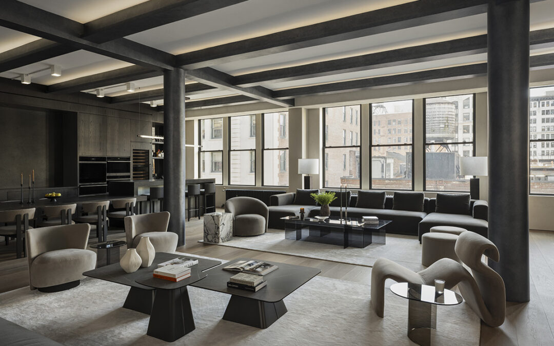Loft Apartment Design in NYC: Architecture and Bespoke Interiors