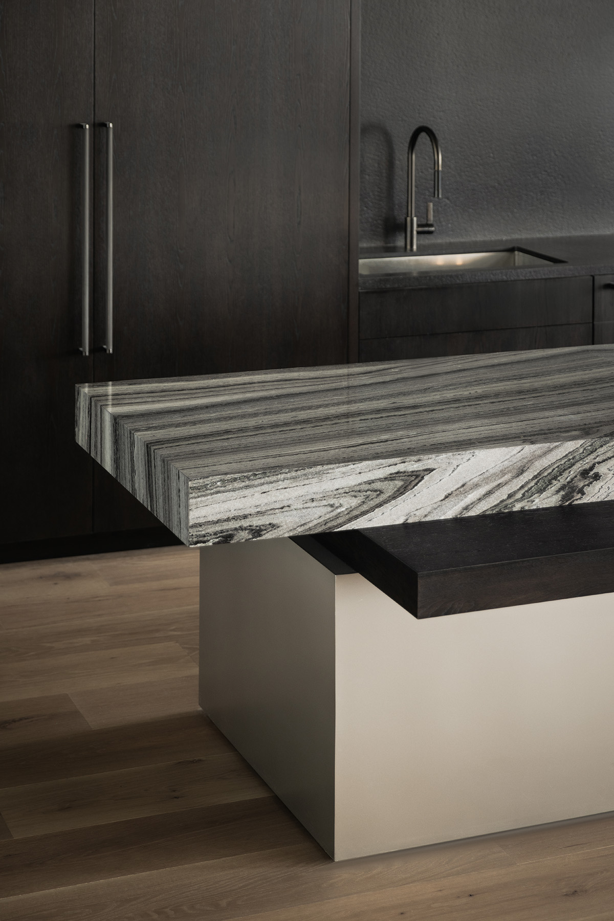 Custom Kitchen Island Detail