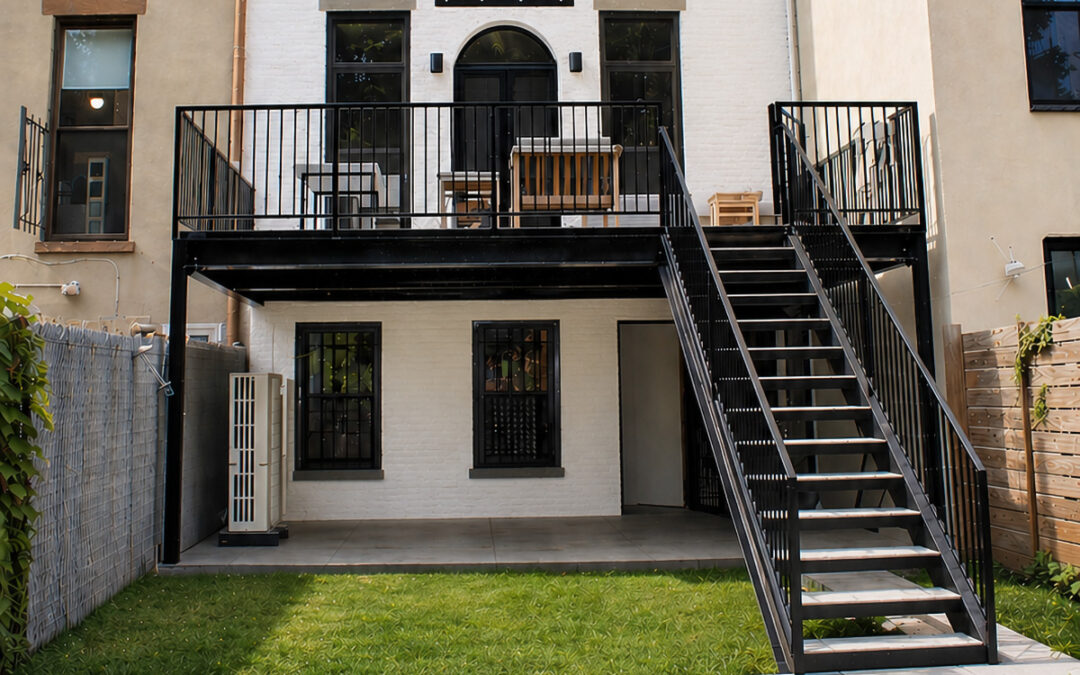 Adding A Rear Deck To A Townhouse In NYC