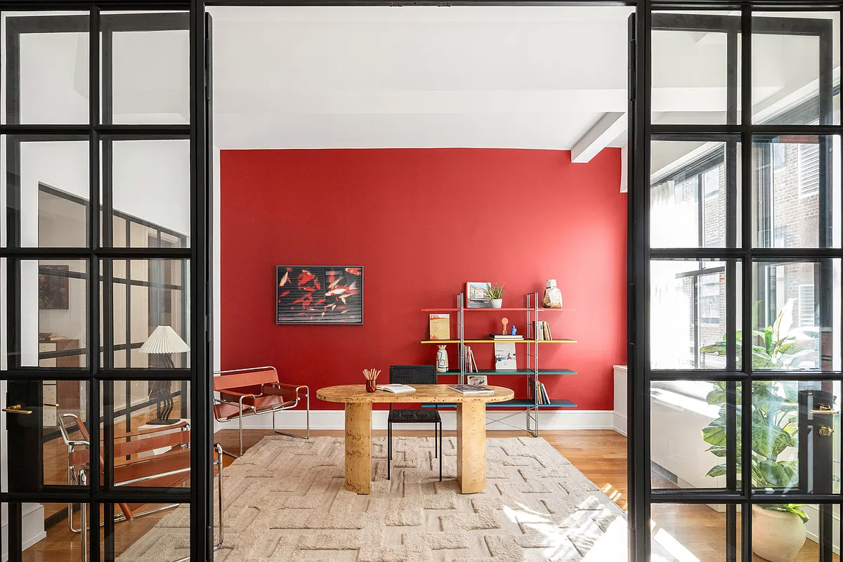 Chelsea Loft Renovation with Metal and Glass Doors