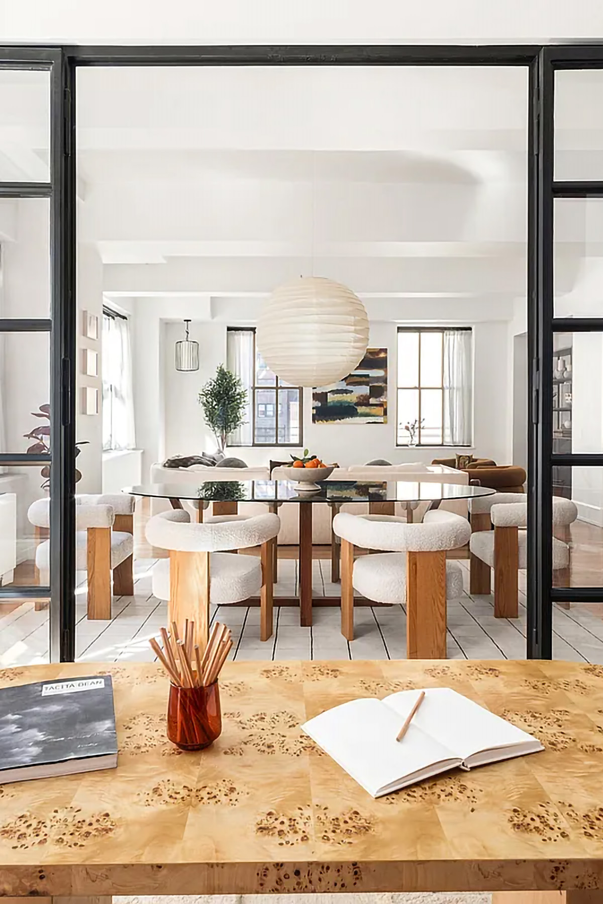 Open Plan Living Room in Chelsea Loft