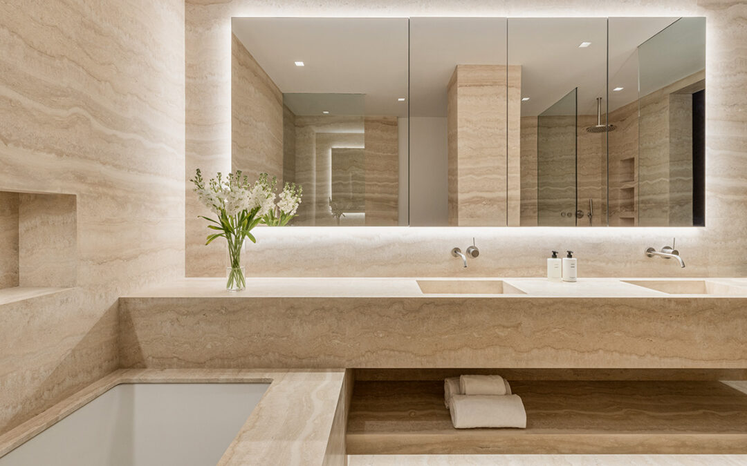 The Unparalleled Richness of Natural Stone Slab Bathrooms